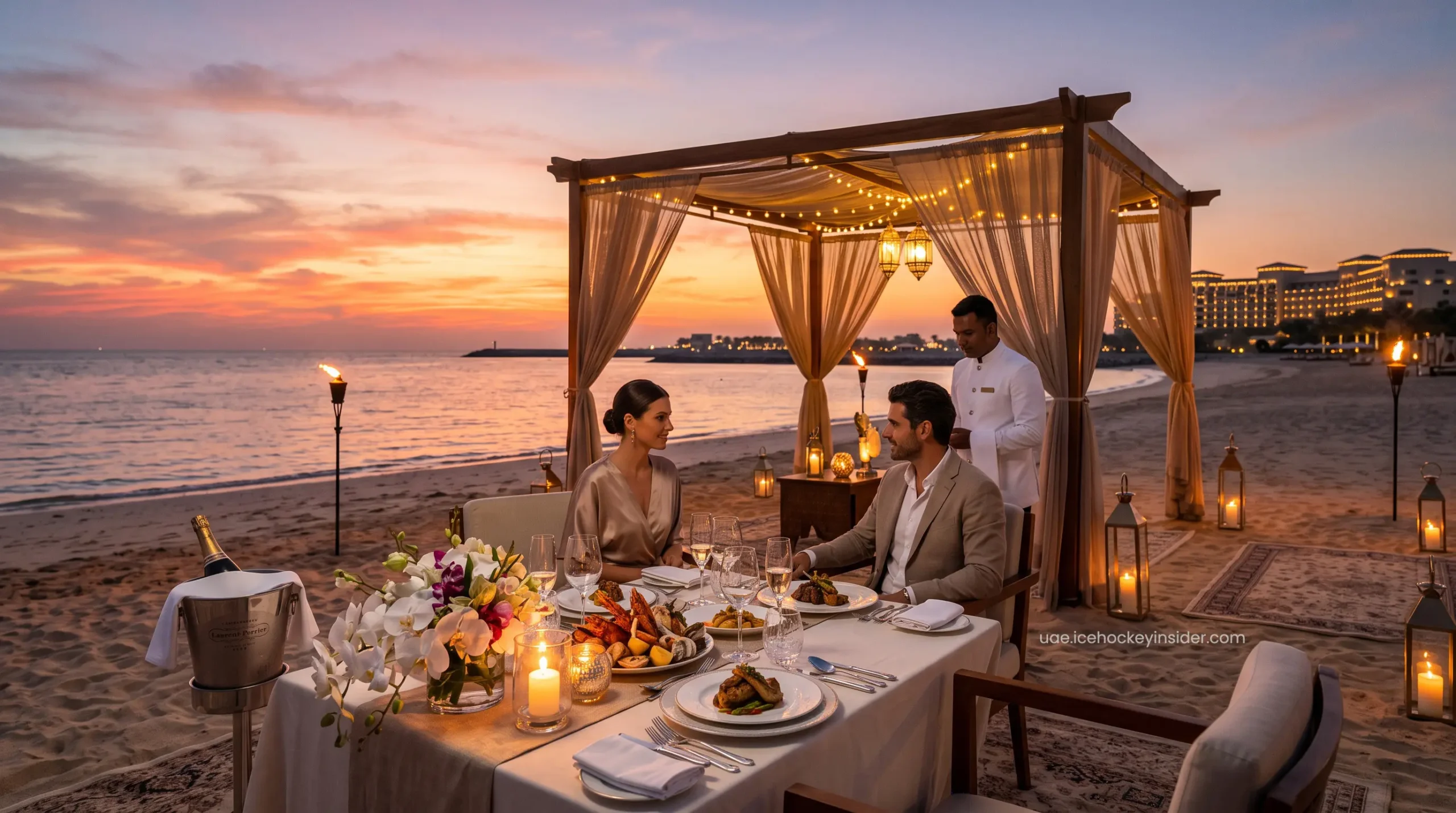 Exclusive beachfront villa at premium beach resorts RAK